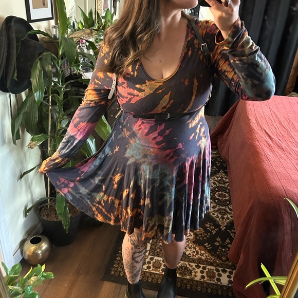 Vintage Tie dye dress - Picture 2 of 9